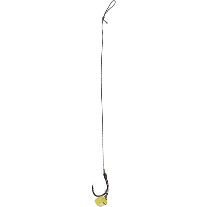 Method Feeder Rig mit Gummi Braid Chinu - Haken Gr. 6/0.16mm/10cm - 8St