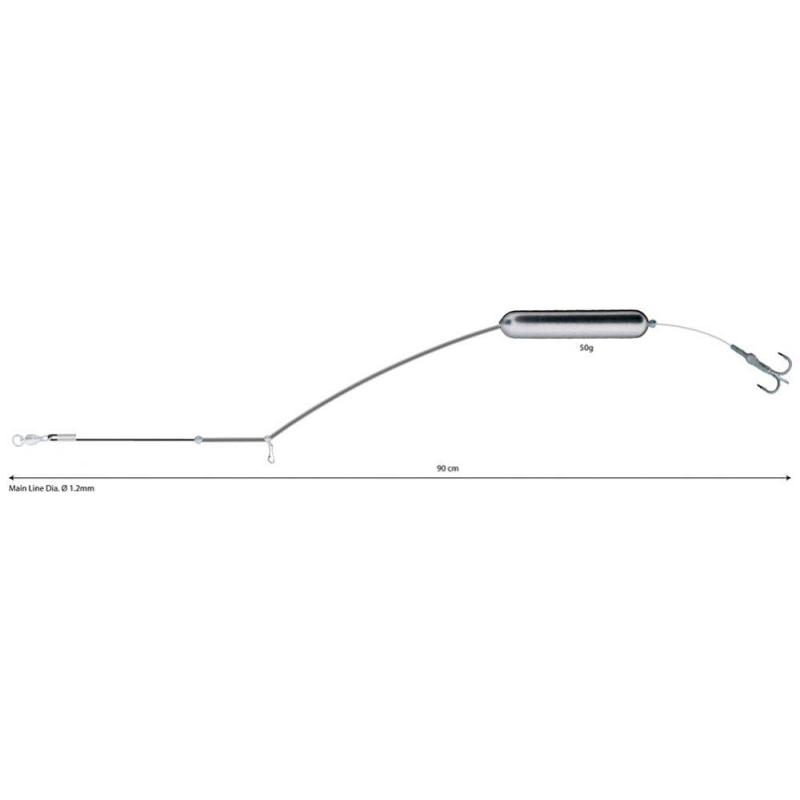 Mikado Set - Wels - Wurm Ready Rig 50G