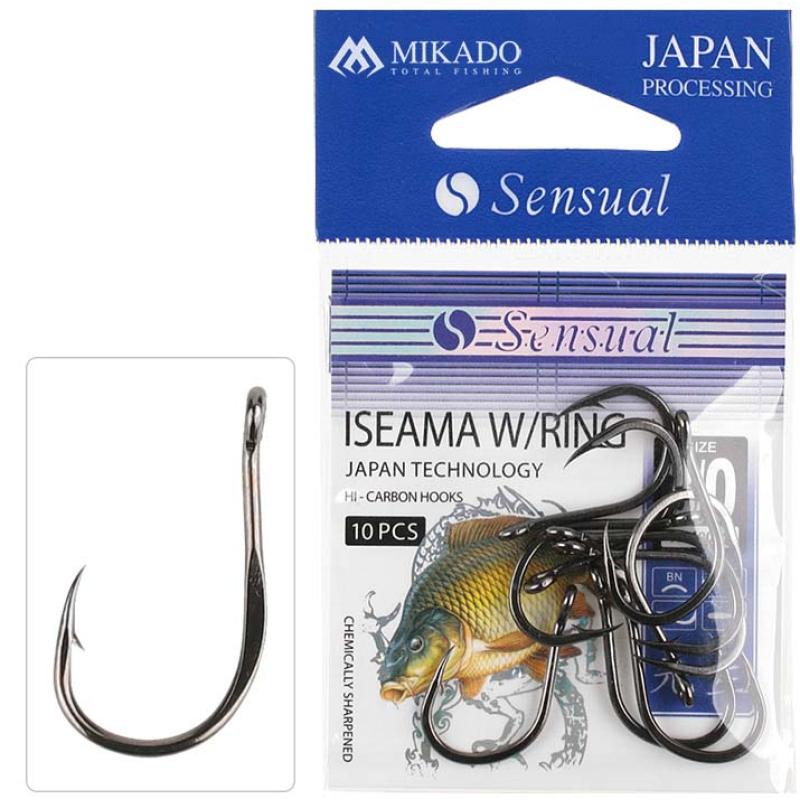 Mikado Haken Sensual Iseama W/Ring Nr. 10 Bn .