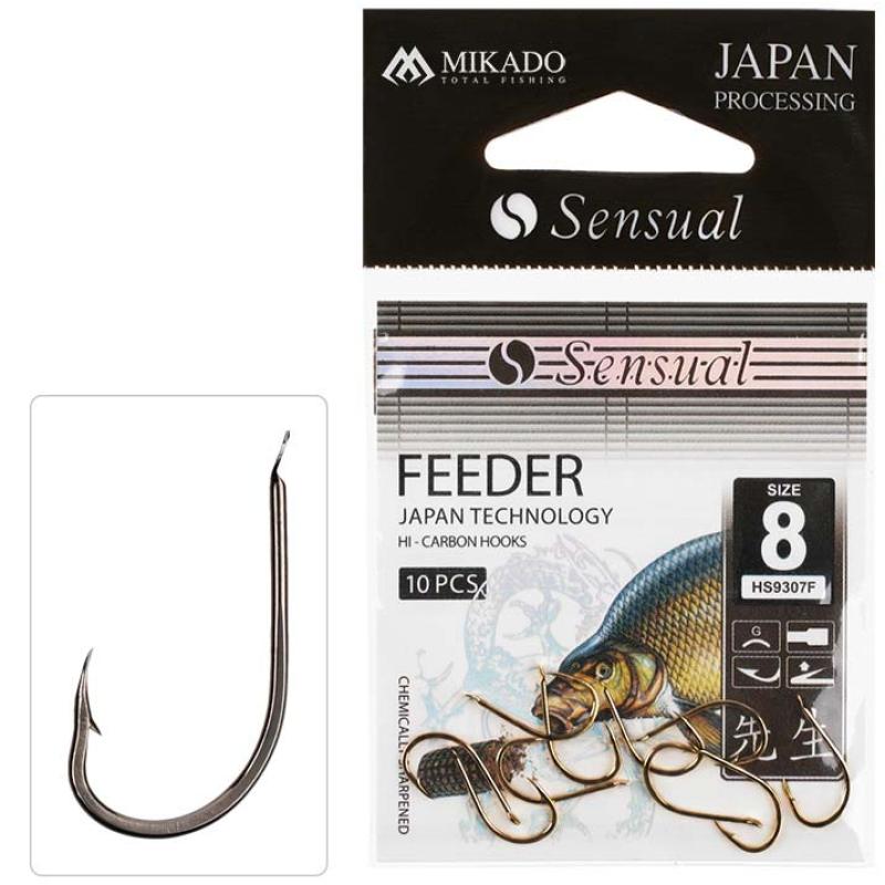 Mikado Haken Sensual Feeder 9307F Nr. 10 Bn .