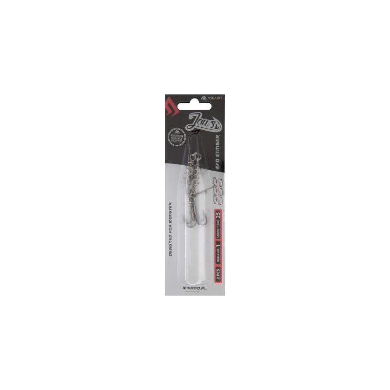 Mikado Jaws Evo 25Kg - Drillinge Nr. 1 .