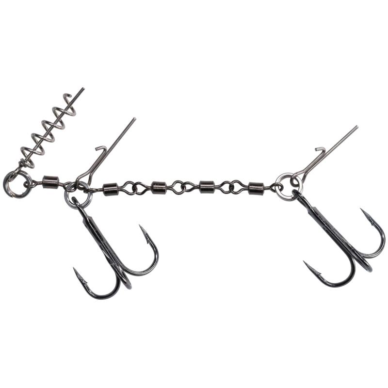 Mikado Jaws Double Evo 25Kg - Drillinge Nr. 1/0