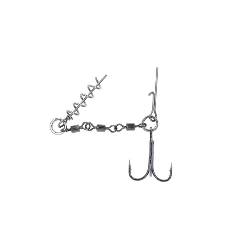 Mikado Jaws Double Evo 25Kg - Drillinge Nr. 1/0