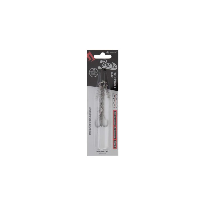 Mikado Jaws Evo Stinger Xl 30Kg Drillinge Nr. 1/0