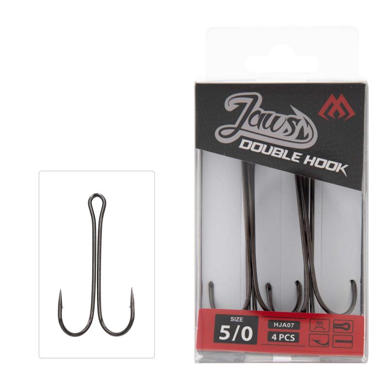 Mikado Jaws Double Hook Doppelt Nr. 3/0 .