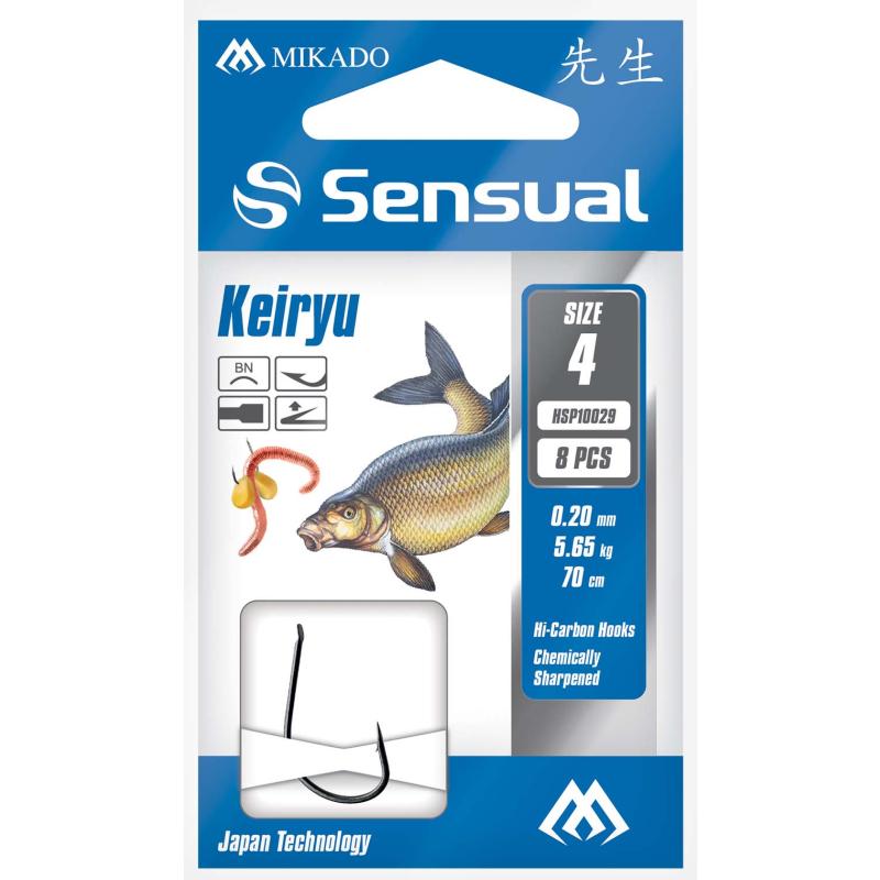 Mikado gefl. Schn&uuml;re - Sensual - Keiryu No 14 Bn 0.12mm/70cm 8St
