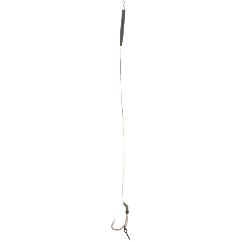 Mikado Karpfen Rig - Slip D-Rig 23cm/25Lbs - Haken 4 - 2 Stck.
