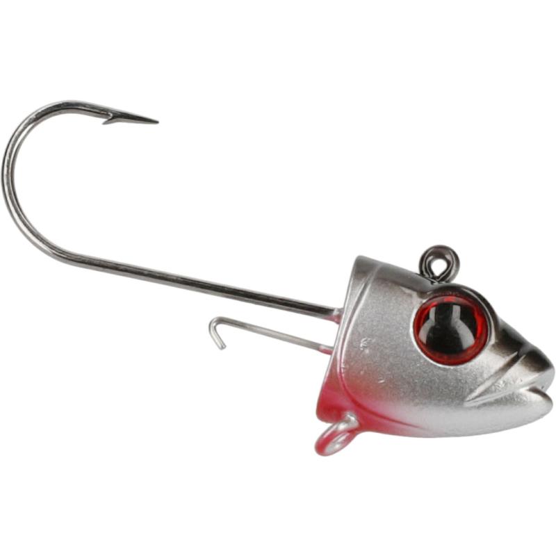 Mikado Jig Head Jaws Vertical 60G-5/0-Natural Roach 2 Stck.