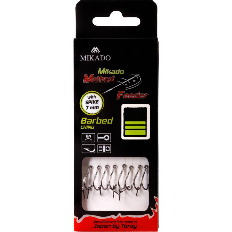 Mikado Mf Rig 10 Cm W/Spike Barbed Hook: 14 / Line: 0.20 Mm Pcs.8