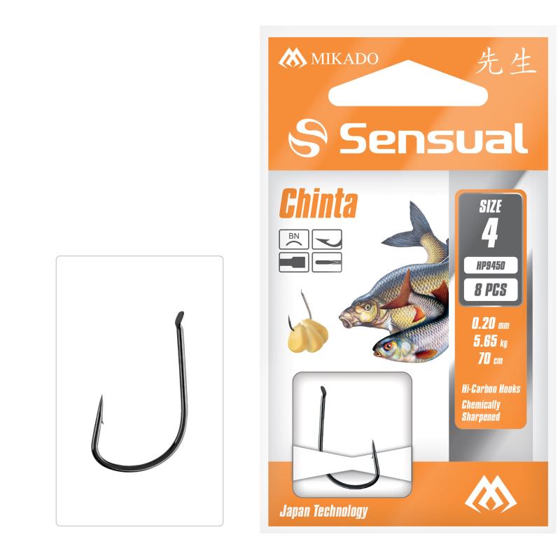 Produktbild Mikado Sensual Chinta #4 0.20Mm/70Cm 8 Stck.