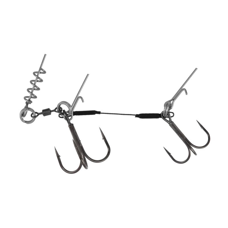 Produktbild Mikado Stinger Titanium Jaws Double Evo Titanium 25Kg Drilling 1/0 , 1