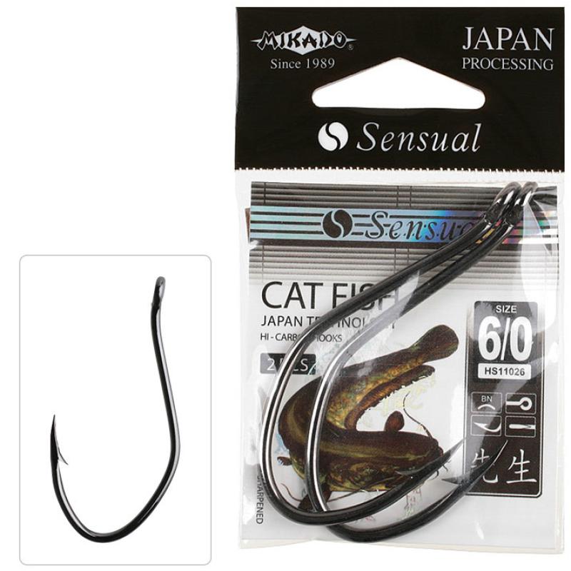 Mikado Haken Sensual Cat Fish Nr. 2/0 Bn 2 Stck.