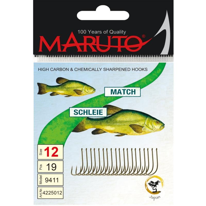 Maruto Maruto Match/Schleienhaken bronze Gr&ouml;&szlig;e 14 SB19