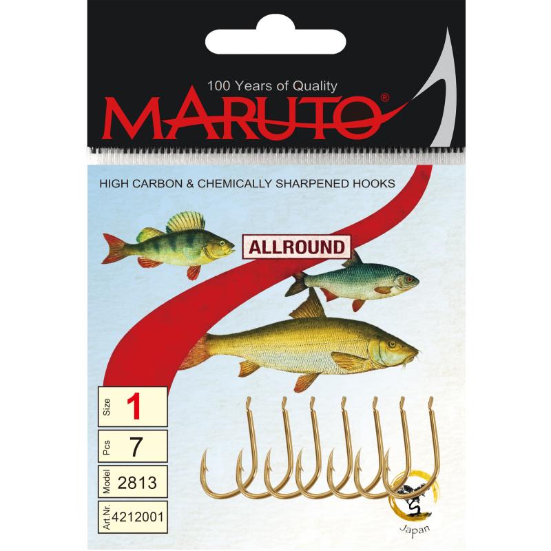Maruto Maruto Allroundhaken gold Gr&ouml;&szlig;e 12 SB15