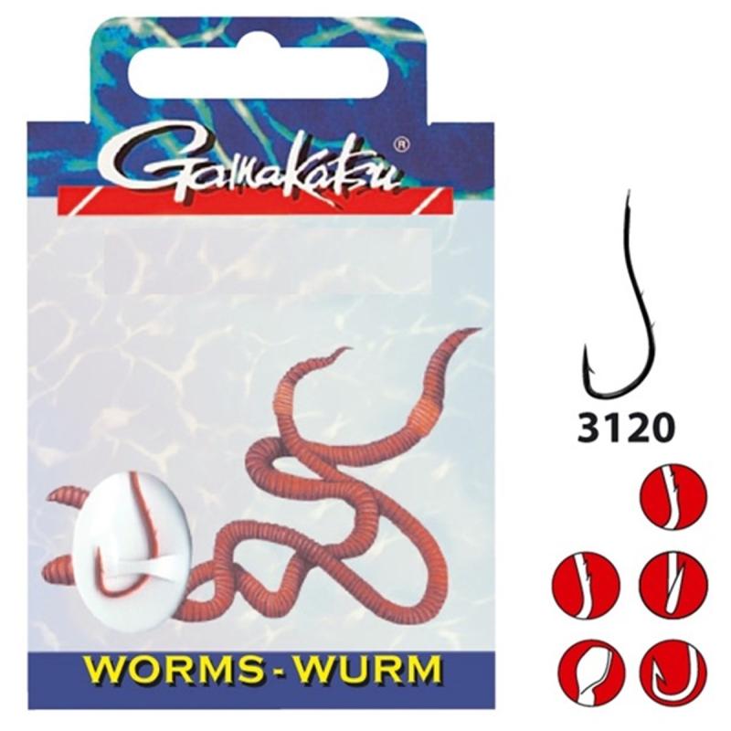 Produktbild Gamakatsu Haken Bks-3120R Wurm 70 Cm #4