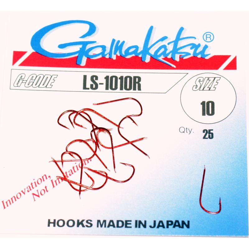 Gamakatsu Haken Ls-1010R Rot Hakengr&ouml;&szlig;e 20