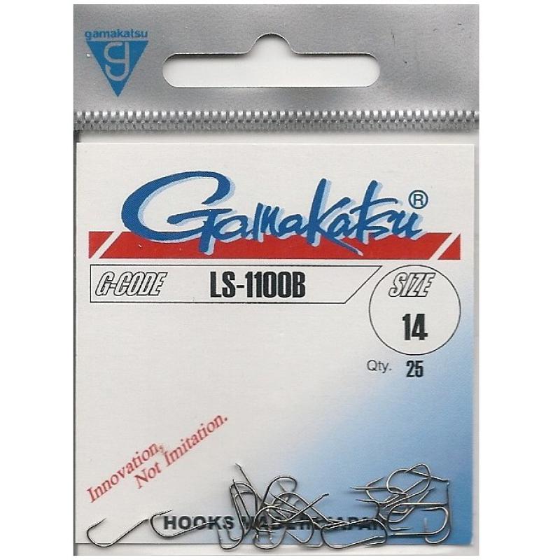 Gamakatsu Haken Ls-1100B Braun Hakengr&ouml;&szlig;e 12