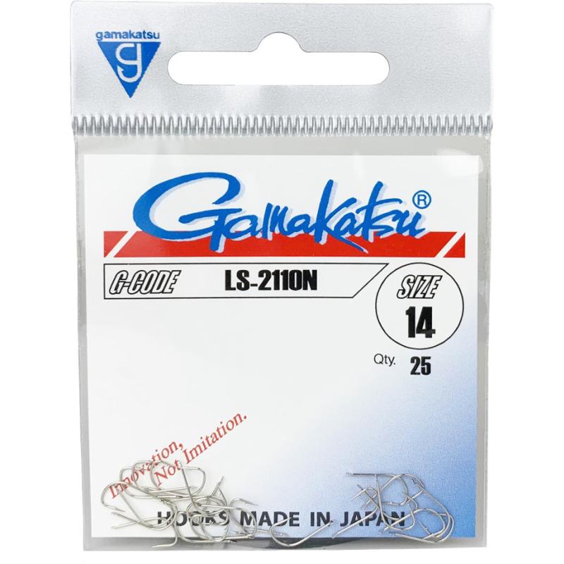 Produktbild Gamakatsu Haken Ls-2110N Nickel Hakengr&ouml;&szlig;e 10