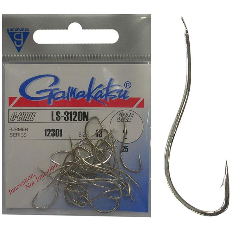Produktbild Gamakatsu Haken Ls-3120N Nickel Hakengr&ouml;&szlig;e 10