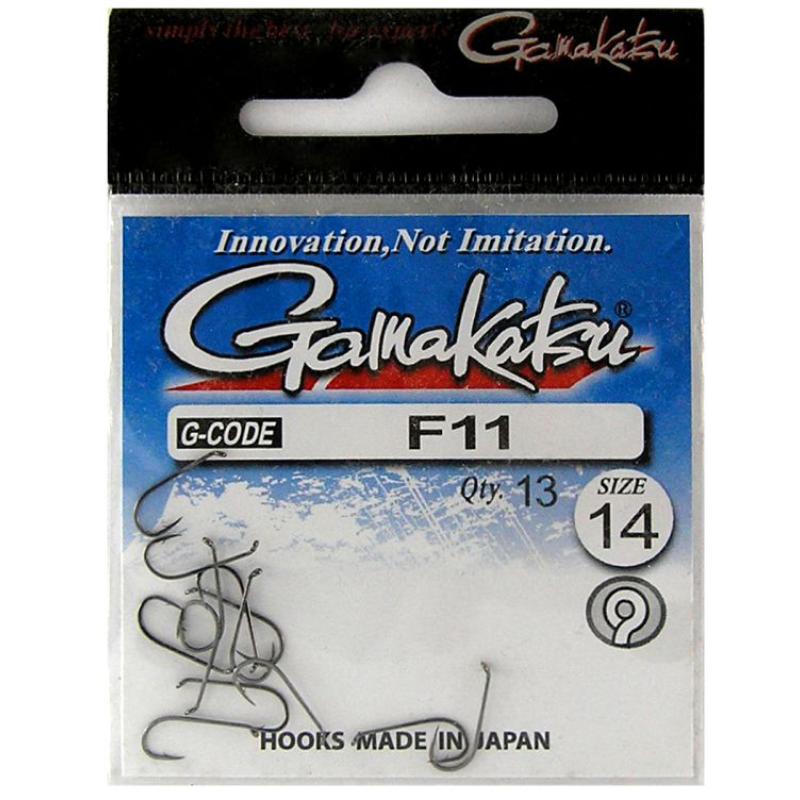 Produktbild Gamakatsu Haken F11 11P N/L Hakengr&ouml;&szlig;e 6