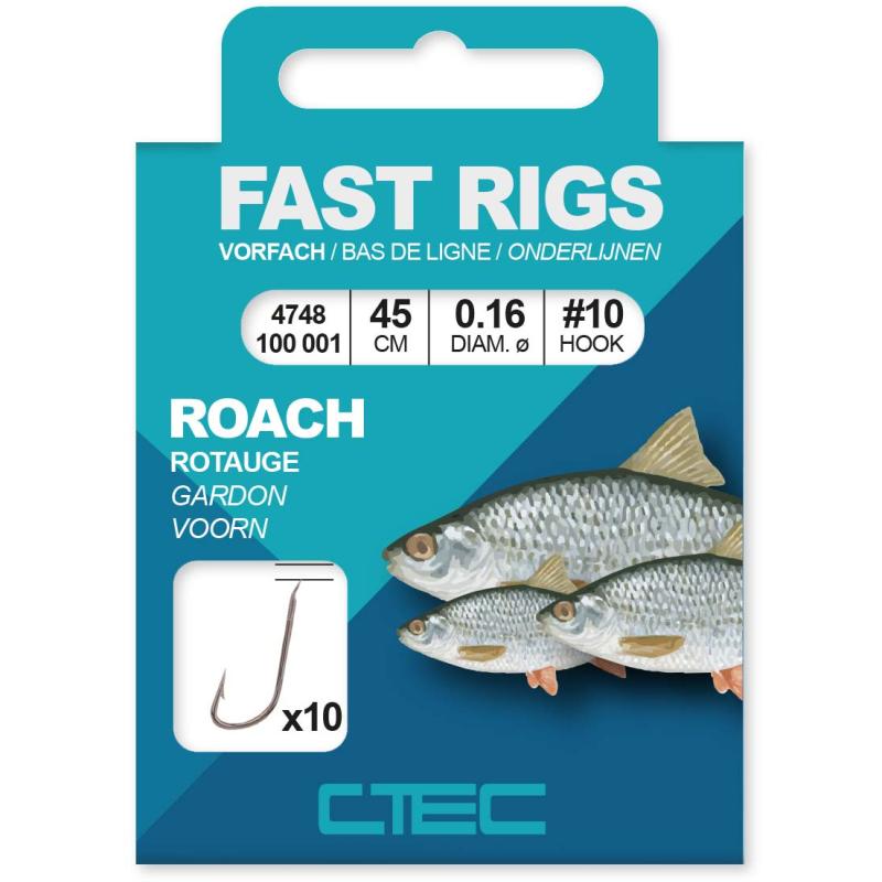 Ctec Fast Rigs Roach 45cm #14-0.12mm