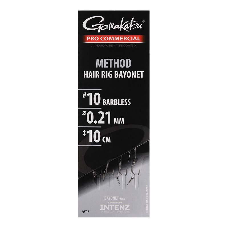 Gamakatsu Method- Hair Rig Bayonet #12-0,21mm 10cm