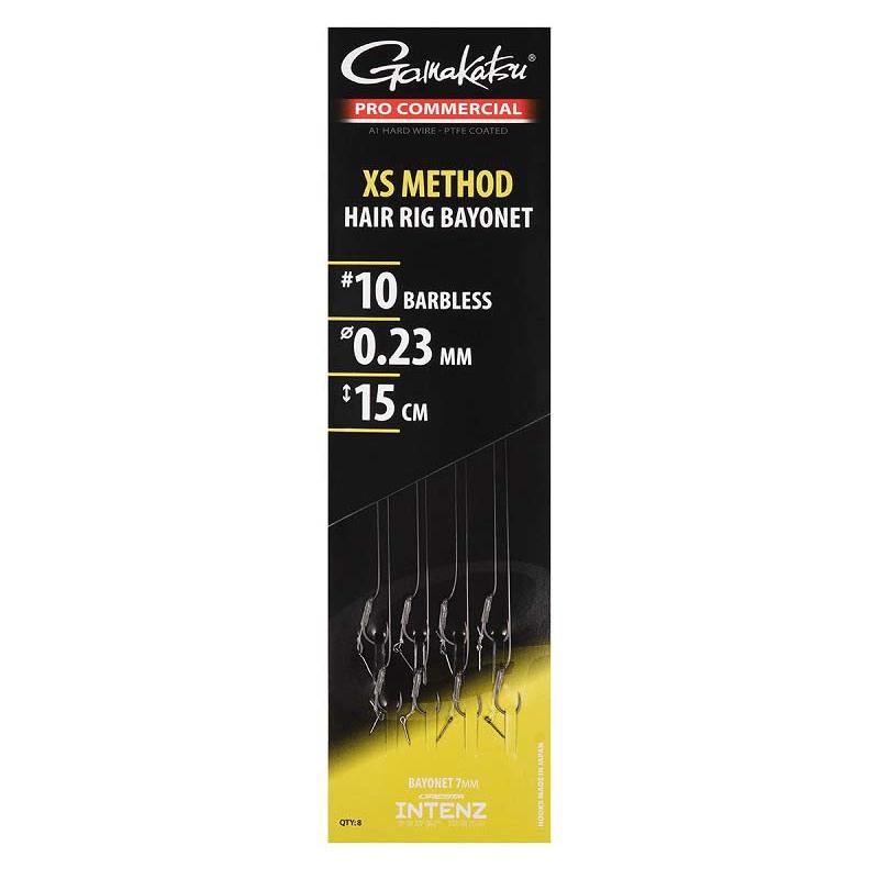 Gamakatsu Xsmethod Hair Rig Bayonet 12-0,21mm 10cm