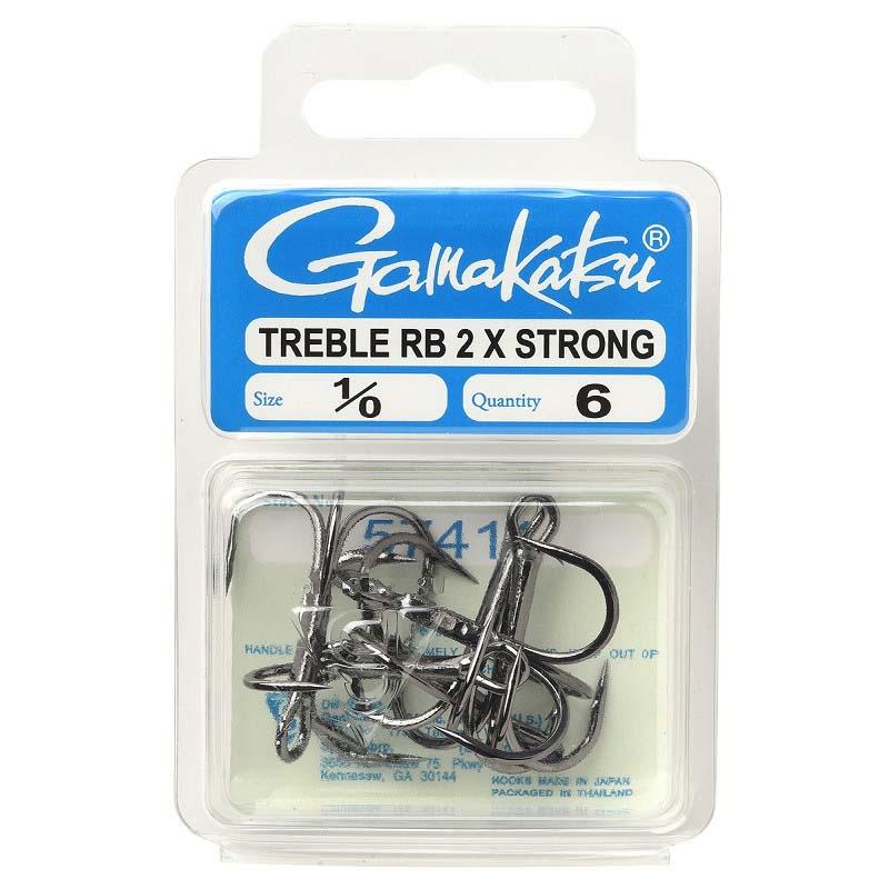 Gamakatsu Salt Water Treble 2X Nsb 1/0