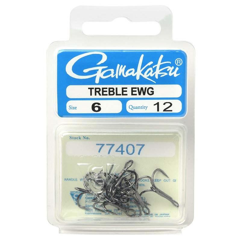 Gamakatsu Treble Ewg Nsb 6