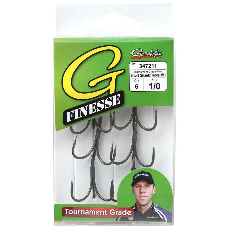 Gamakatsu G-Finesse Treble Mh Tgw Nsc 1/0