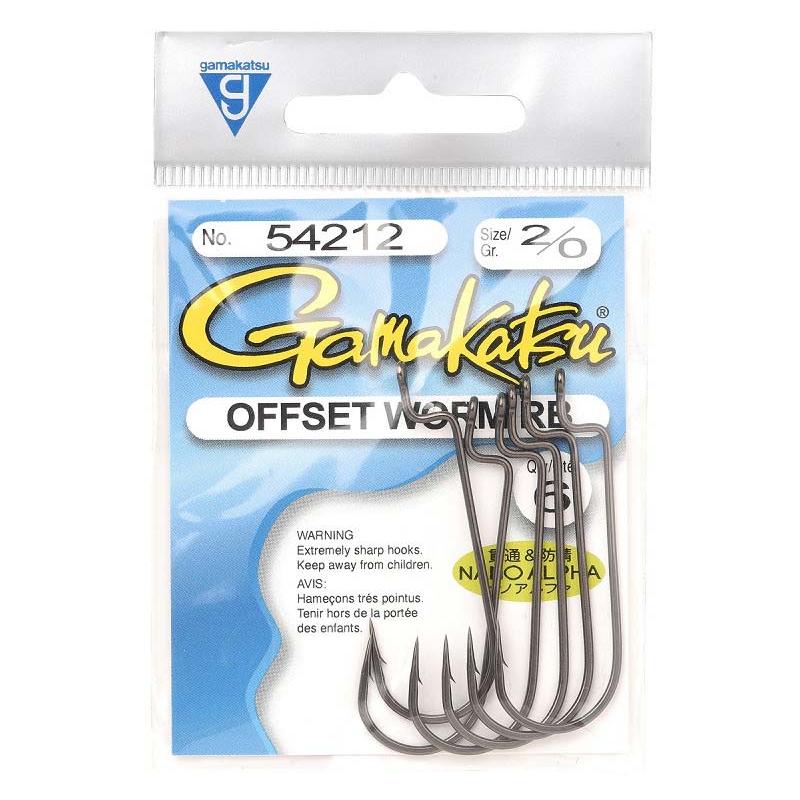 Gamakatsu Worm Offset Rb Nano Alpha 2/0