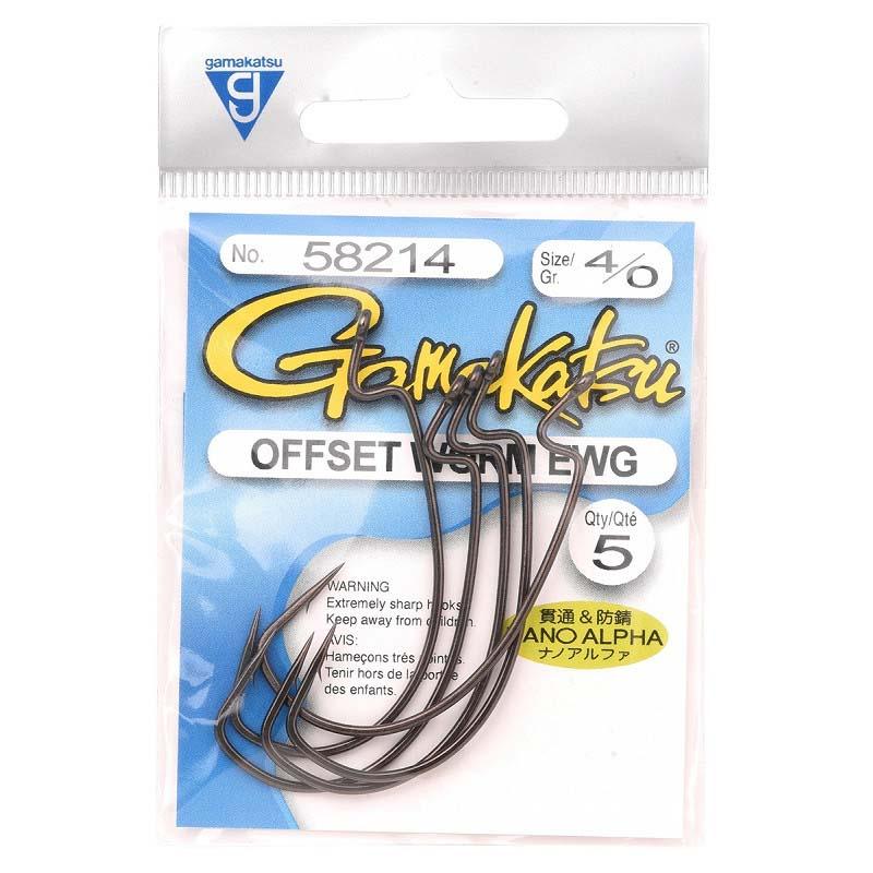 Gamakatsu Worm Offset Ewg Nano Alpha 4/0