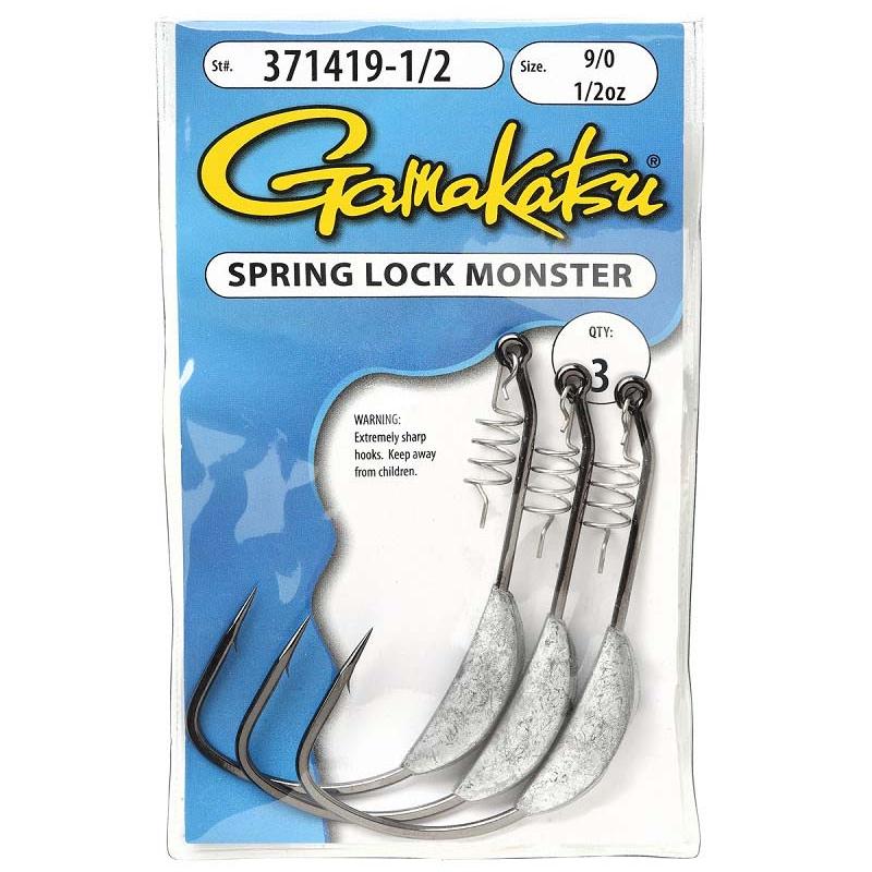 Gamakatsu Spring Lock Monster 9/0-1/2