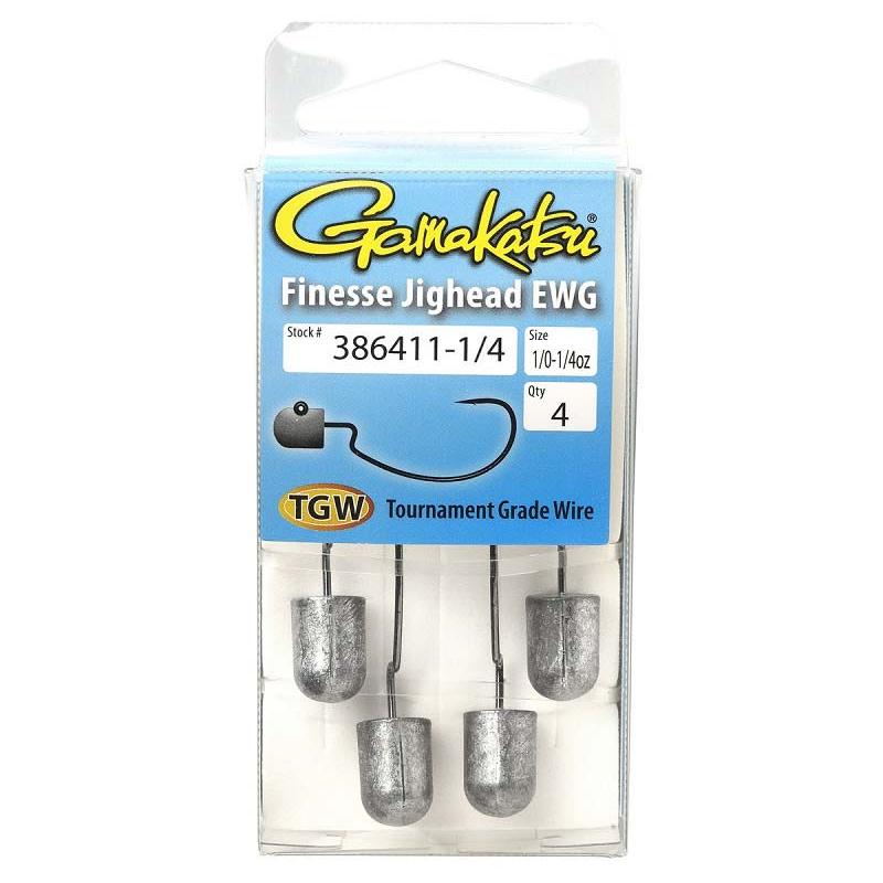 Gamakatsu Finesse Jighead Ewg 1/0-1/4