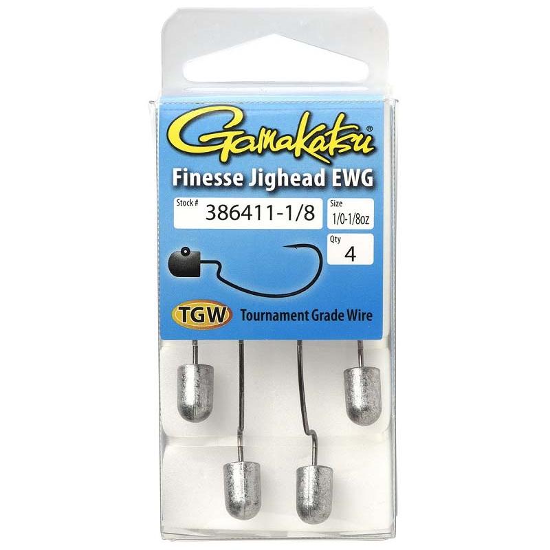 Gamakatsu Finesse Jighead Ewg 1/0-1/8