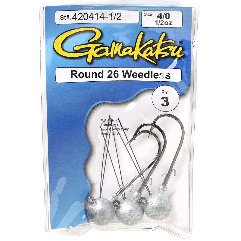 Gamakatsu Round 26 Weedless 4/0-1/2
