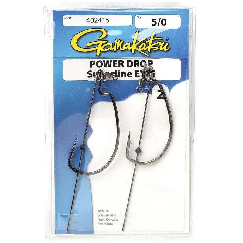 Gamakatsu Power Drop Superline Ewg 5/0