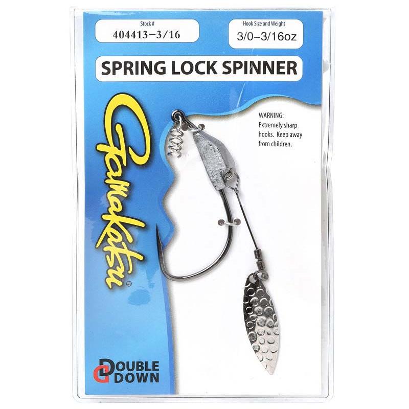 Gamakatsu Spring Lock Spinner 3/0-3/16