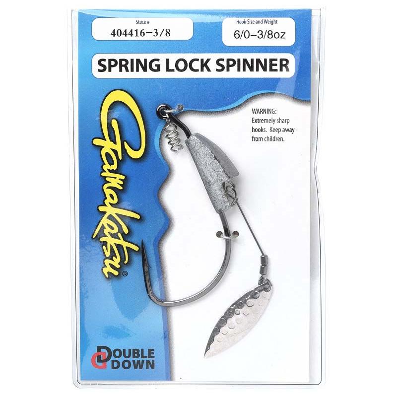 Gamakatsu Spring Lock Spinner 6/0-3/8