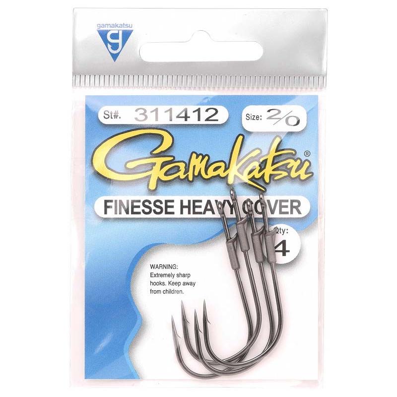 Gamakatsu Finesse Heavy Cover Wm Nsb 2/0