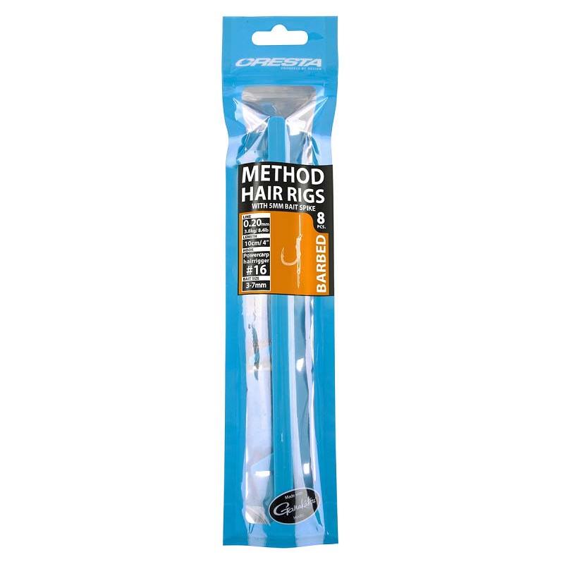 Cresta Method Rigs + Spike #14-0,22mm Barbed