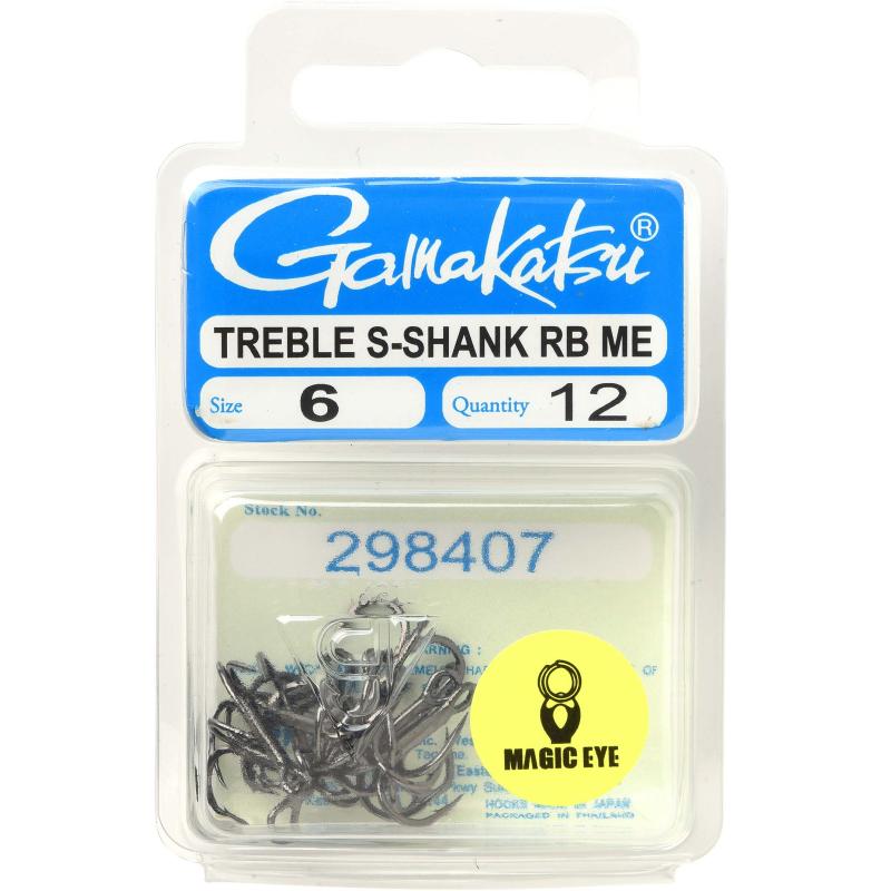 Gamakatsu Treble Rb Ss Nsb 6