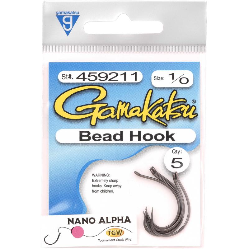 Gamakatsu Bead Hook Nano Alpha 1/0