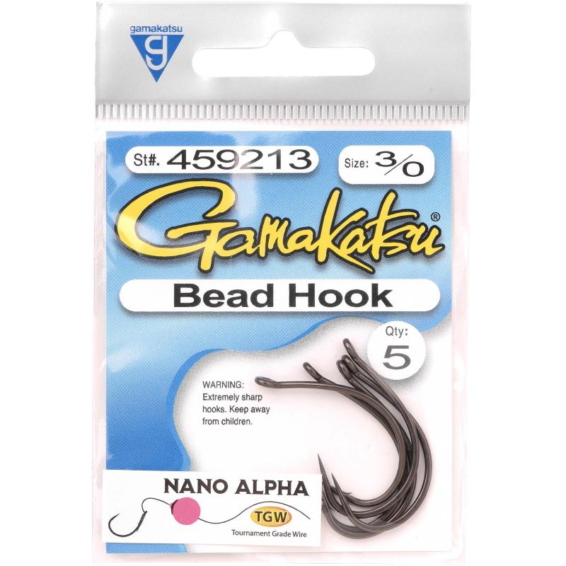 Gamakatsu Bead Hook Nano Alpha 3/0