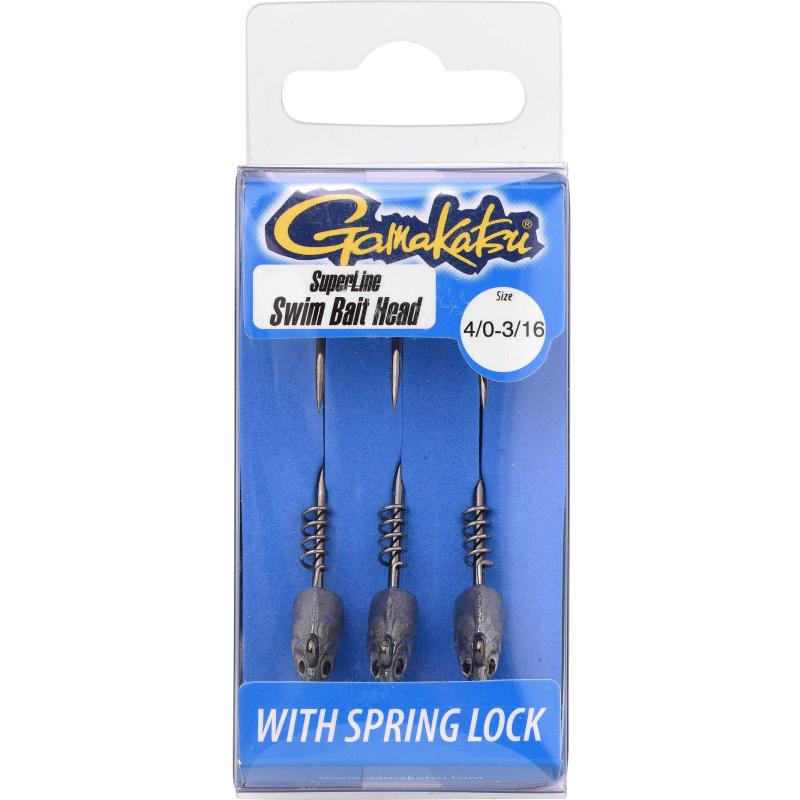 Gamakatsu Swimbait Head Plain 4/0-3/16