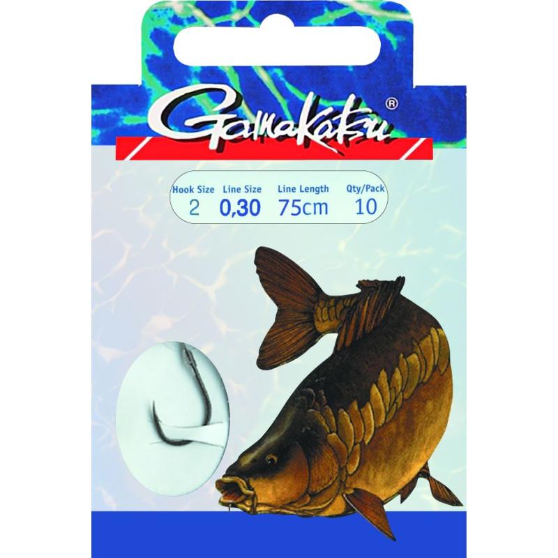 Produktbild GAMAKATSU BKD-3320F CARP 75cm Gr.10 Zielfischhaken