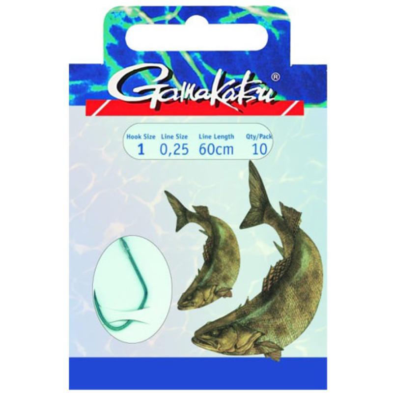 GAMAKATSU HOOK BKS-2210S Zander/Barsch 60CM Gr.4 Zielfischhaken
