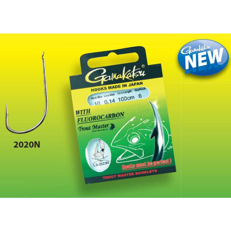 Produktbild Gamakatsu BKS Trout Master LS-2020N Fluorocarbon 200cm Gr.10