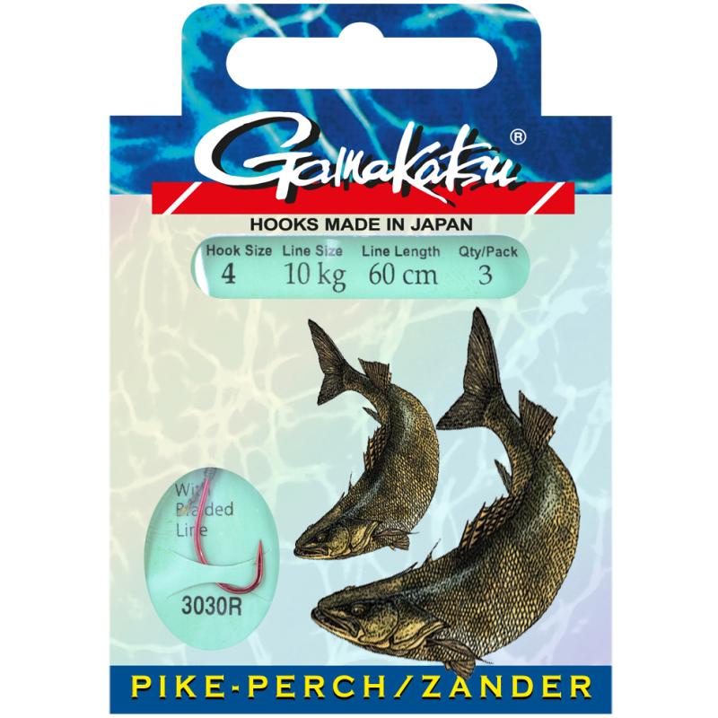 Gamakatsu Bkd-3030R Zander 60Cm Braid Gr. 1
