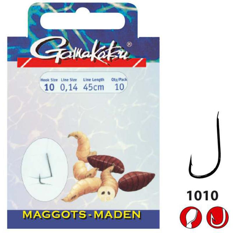 Gamakatsu Madenhaken Bks-1010B 45cm Inhalt: 10 Stk.